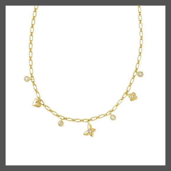 Kendra Scott Jewelry - Kendra Scott - Kendra Scott SADIE 14K Gold Over Brass Strand Neck Gold